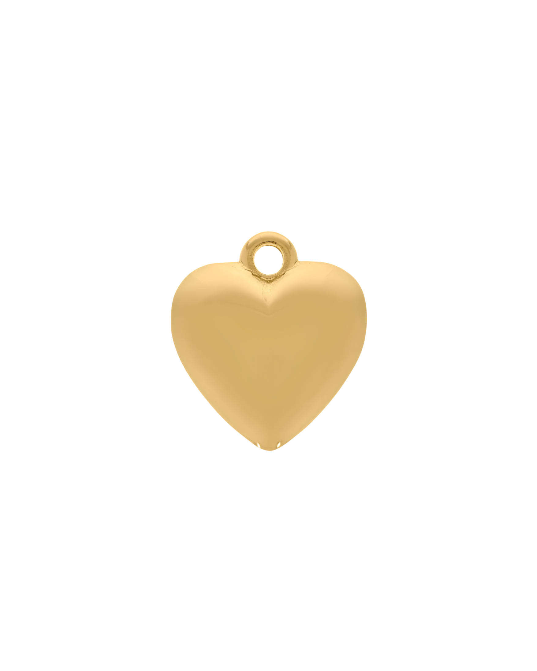 Corazón Inflado Dorado